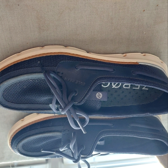 Cole Haan Zero Grand Navy Blue shoes sz 9 - Picture 1 of 3